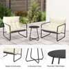 3 Piece Patio Bistro Set - 2 of 4