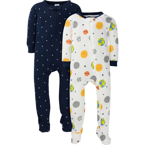 3t cotton footed discount pajamas