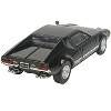 1972 De Tomaso Pantera Black 1/64 Diecast Model Car by Paragon Models - 3 of 3