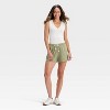 Women's Leisure Studio Mid-Rise Pull-On Shorts - Universal Thread™ - 3 of 3