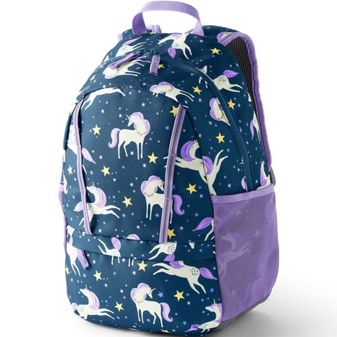 Lands' End Kids Insulated Ez Wipe Printed Lunch Box - - Light Blue Space  Unicorns : Target