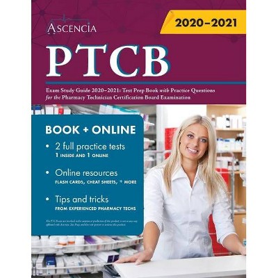 PTCB Exam Study Guide 2020-2021 - by  Ascencia (Paperback)