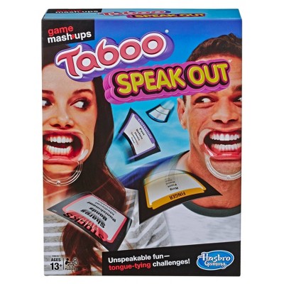 Game Mashups Taboo Speak Out Game