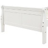 Kumasinova Twin/Full/Queen Bed Frame with Headboard,Wood Platform Bed Mattress Foundation Sleigh Bed with Footboard,Wood Slat Support - 4 of 4