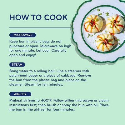 Laoban Dumplings Pork Bao Buns - 10oz/4ct