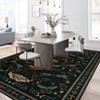 Insect Washable Soft Area Rugs for Living Room Bedroom Dining Room Stain Resistant Ultra-Thin Non Slip Rug Large Carpet for Office Nursery Bedroom - 4 of 4