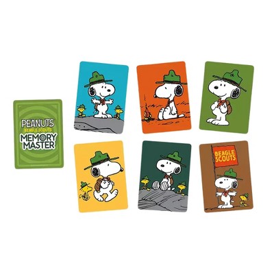 Aquarius Puzzles Peanuts Beagle Scouts Memory Master Card Game : Target