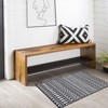 Modern Washable Hallway Runner,Bohemian Rugs ,Non-Slip Non-Shedding Kitchen Entrway Bathroom Floor Mat for Living Room Bedroom - 2 of 4