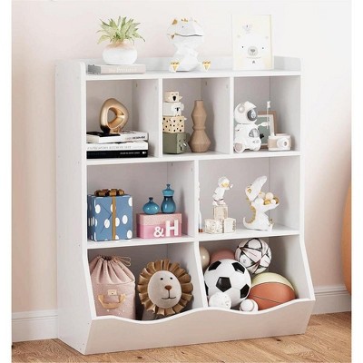 Three-Tier Kids Bookshelf and Bookcase, Toy Storage Cabinet for Storage Books and Toys