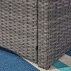 Sanger Wicker Sofa - Gray/Beige - Christopher Knight Home - 4 of 4