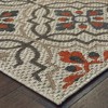 Landry Floral Lattice Patio Rug - 2 of 3