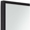 Uttermost Andrew Rectangular Vanity Decorative Wall Mirror Modern Black Metal Frame 24" Wide for Bathroom Bedroom Living Room Home Office Entryway - 3 of 4