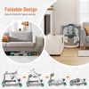 Infans 2-in-1 Baby Walker Foldable Activity Push Walker w/ Adjustable Height Gray - 4 of 4