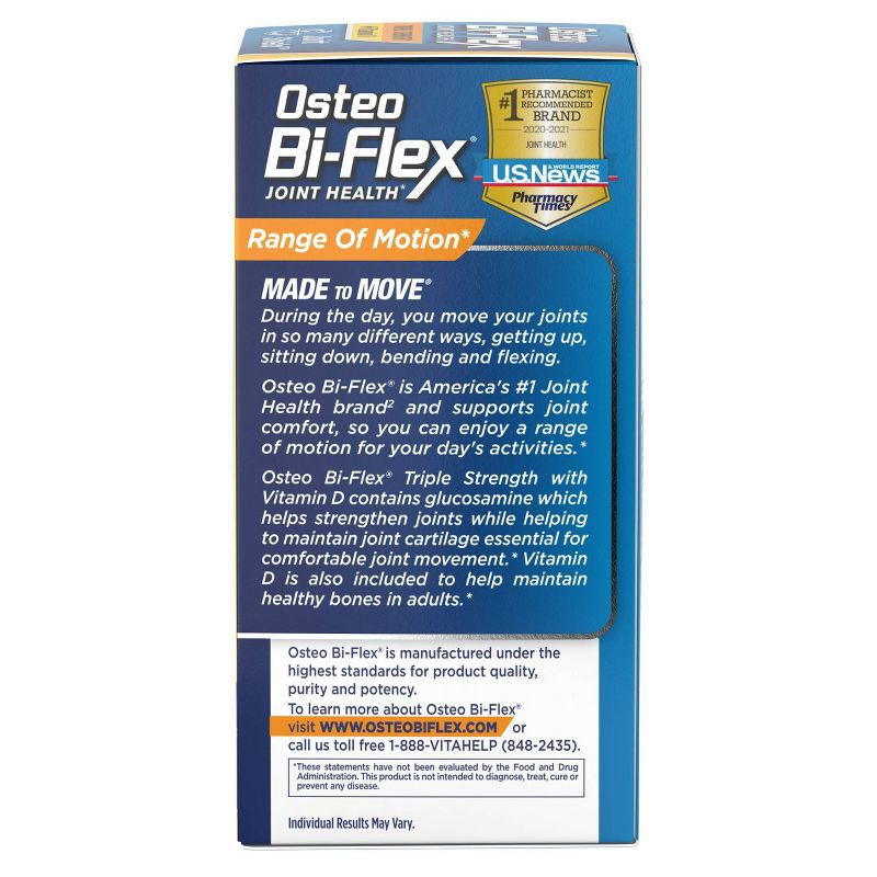 Osteo Bi-Flex Triple Strength &#38; Vitamin D Joint Health Tablets - 80ct, 5 of 10