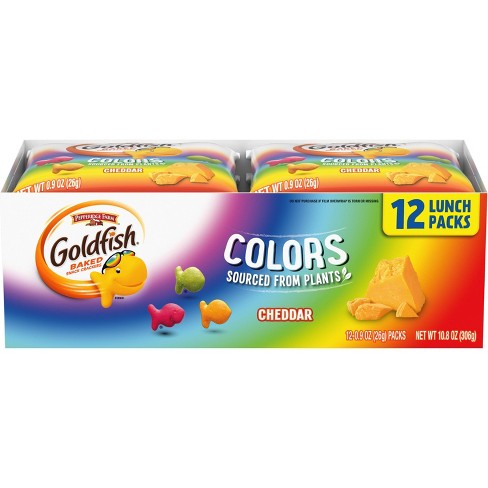 Goldfish Cheddar Crackers Snack Pack Multipack Box - 30oz/30ct : Target