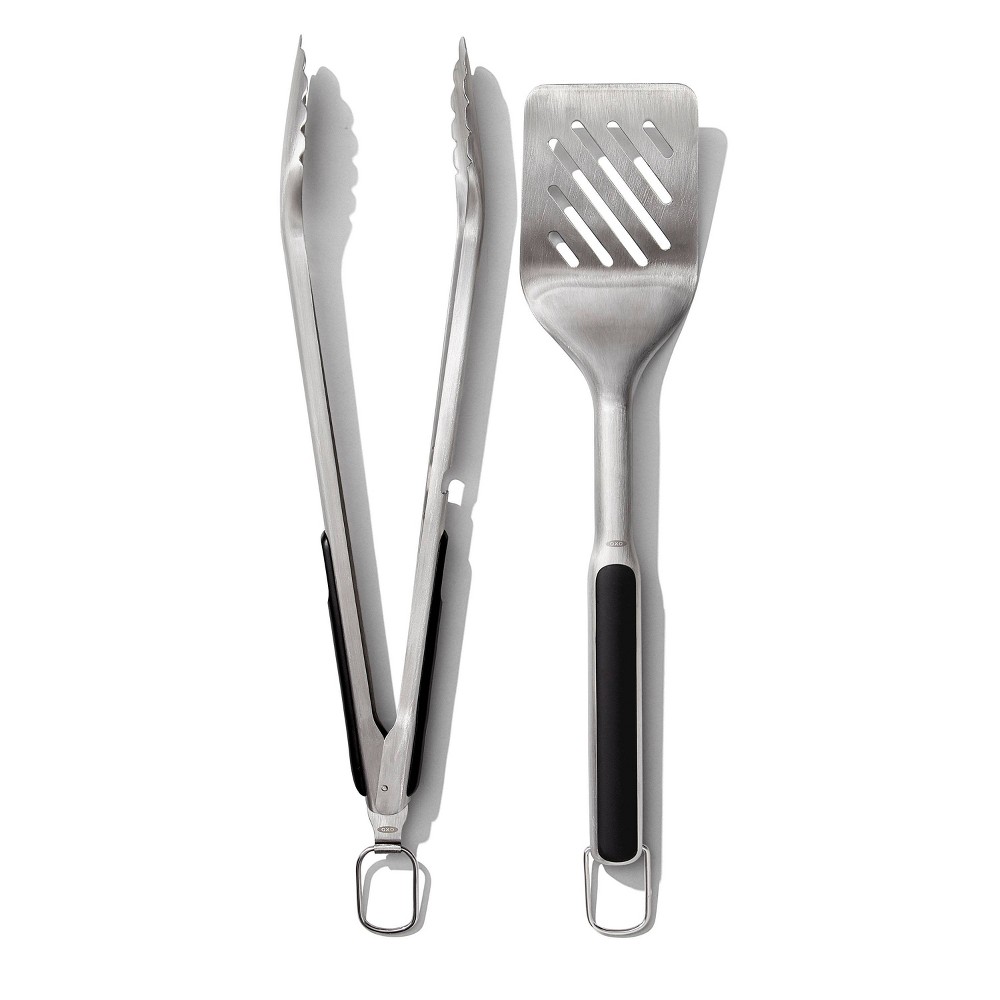 Photos - BBQ Accessory Oxo Grilling Turner and Tong Set 