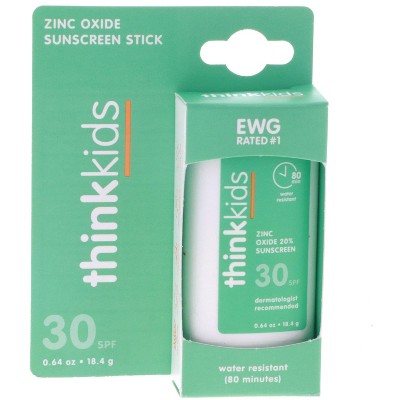 Think Thinksport for Kids SPF30 Sunscreen Stick, 0.64 oz