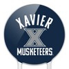Xavier University Musketeers Logo Acrylic Cake Topper Party Decoration for Wedding Anniversary Birthday Graduation - 3 of 4