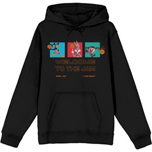Space Jam 2 A New Legacy Movie Welcome to the Jam Mens Black Hoodie - 1 of 2