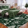 Christmas Area Rug Washable Rug with Non Slip Rubber Backing Low Pile Entryway Rug Ultra Soft Non Shedding Thin Foldable Mats - 4 of 4