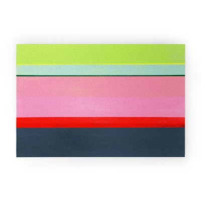 Garima Dhawan stripe study 35 30" x 20" Welcome Mat - Society6