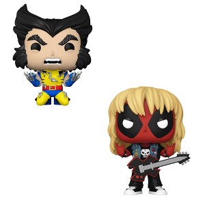 Funko 2 Pack Marvel - Wolverine Fatal Attractions & Heavy Metal Deadpool #1372 #1343 - 1 of 3