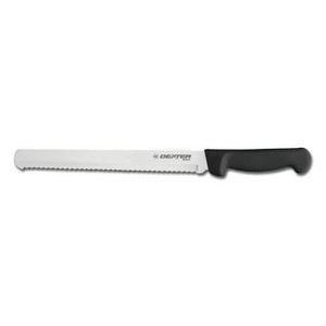 Dexter P94805B 12" Scalloped Edge Bread/Sandwich Knife - 1 of 3