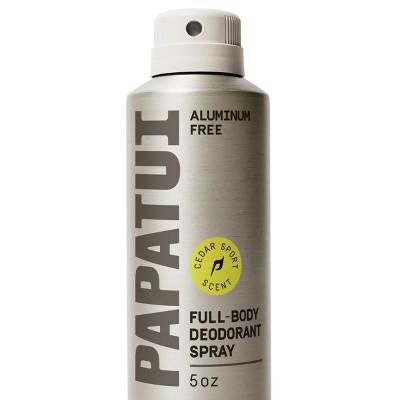Papatui Full Body Deodorant Spray - Cedar Sport - 5oz