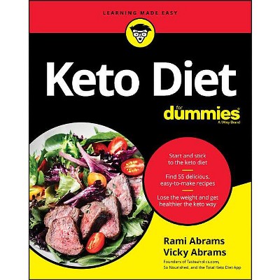 Keto Diet for Dummies - by  Rami Abrams & Vicky Abrams (Paperback)