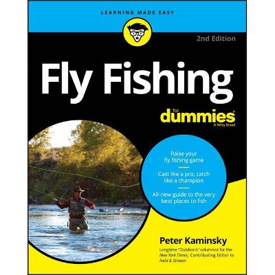 Fly Fishing for Dummies - 2nd Edition by  Peter Kaminsky (Paperback)