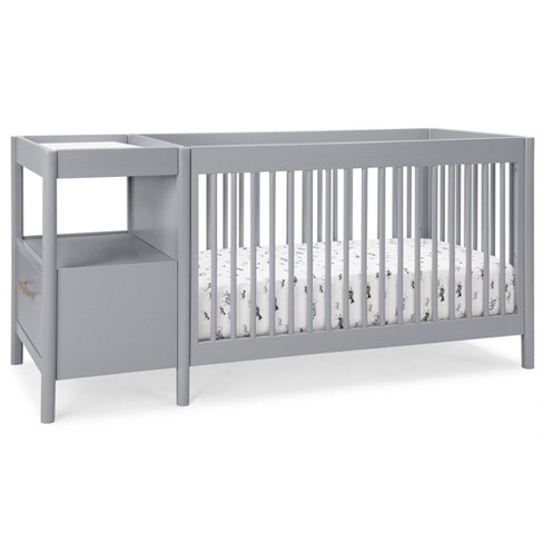 Delta convertible crib shop with changing table