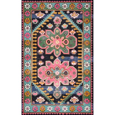 Nuloom Transitional Floral Marcia Indoor Area Rug