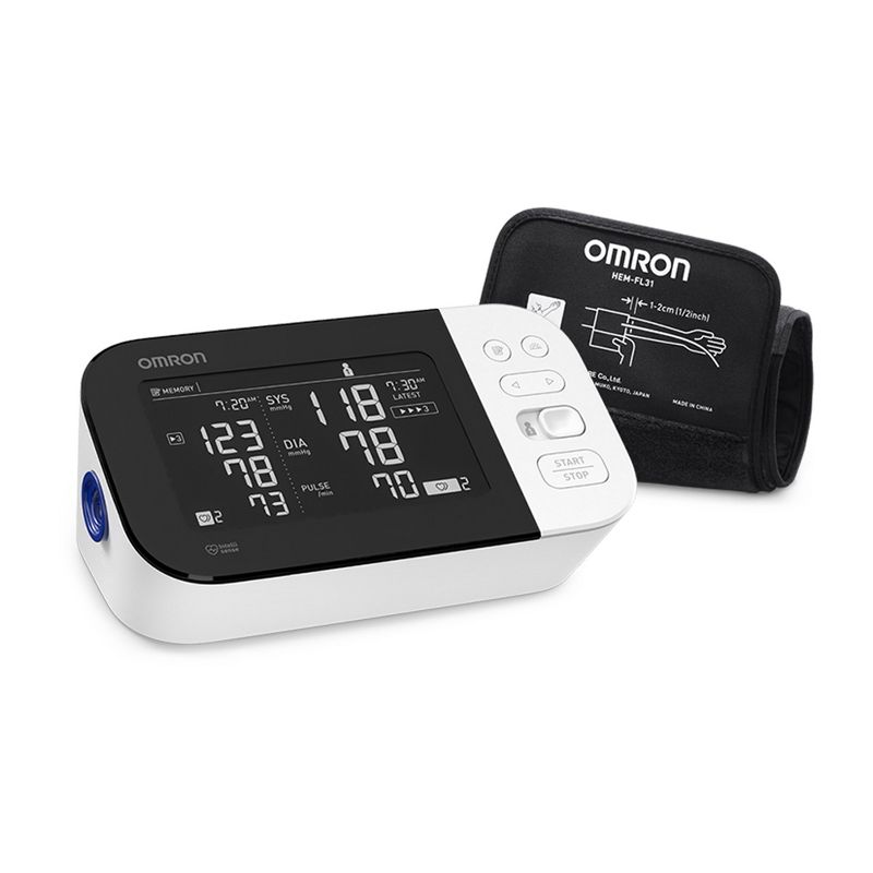 Omron 10 Series Wide Range Arm Home Automatic Digital Blood Pressure Monitor 1-Tube Black 1 Each, 2 of 6