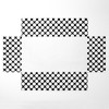 Bacati - Large Dots Crib/Toddler Bed Skirt - Black - 4 of 4