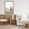 Stupell Industries Desert Tranquility Cacti Floating Frame Canvas Art - 3 of 4