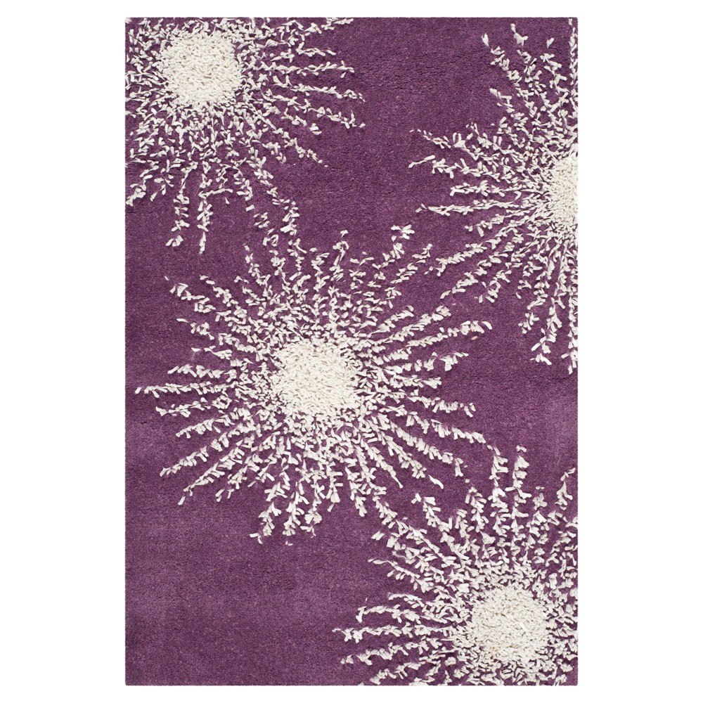 Amsterdam Accent Rug - Purple / Ivory (2'x3') - Safavieh