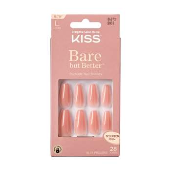 KISS Bare But Better TruNude Fake Nails - Nude Glow - 28ct