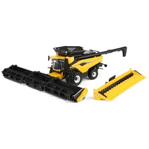 ERTL 1/64 New Holland CR11 Combine with Draper & Corn Heads Prestige Collection 61017 - 1 of 4