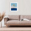 Stupell Industries Simple Blue Sky View Framed Print Under Glass - 3 of 4