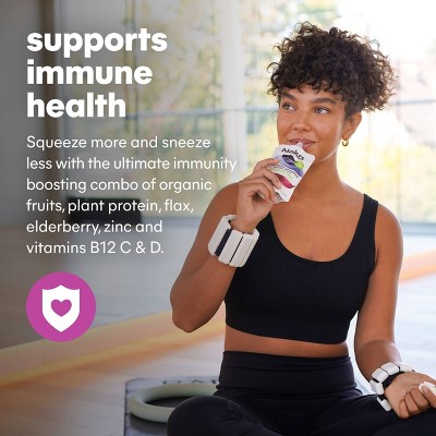 Noka Superfood Smoothie Super Tropical + Immune Support Fruit Pouches - 16.9oz/4pk