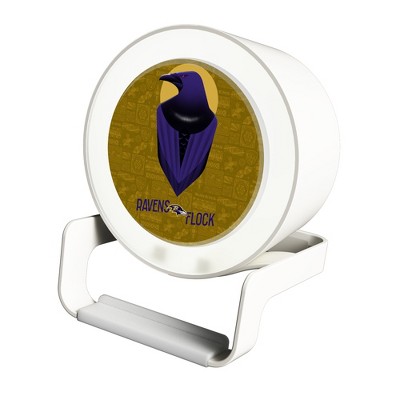 Keyscaper Baltimore Ravens 2024 Edition Night Light Charger and Bluetooth Speaker