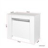 SKRAN Multifunctional Extendable Console Table -  MDF Material, Suitable for Home and Outdoor Use - 3 of 4
