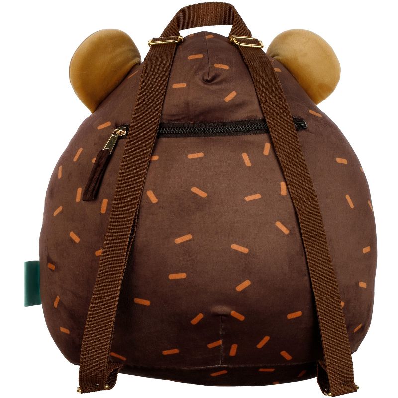 Squishmallows 3D Hans The Hedgehog 14 inch Plush Mini Backpack, 2 of 4