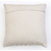 20"x20" Oversize Wanda Yarn Stitched Woven Cotton Square Throw Pillow - Decor Therapy - image 2 of 4