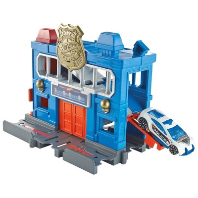 hot wheels downtown police station