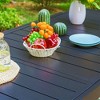 Captiva Designs 9pc Steel Outdoor Patio Dining Set with 360 Swivel Chairs & Rectangle Extendable Table - 4 of 4