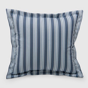 Coastal Stripe Outdoor Deep Seat Pillow Back Cushion Blue - Threshold