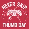 Men's Lost Gods Never Skip Thumb Day T-Shirt - 2 of 4