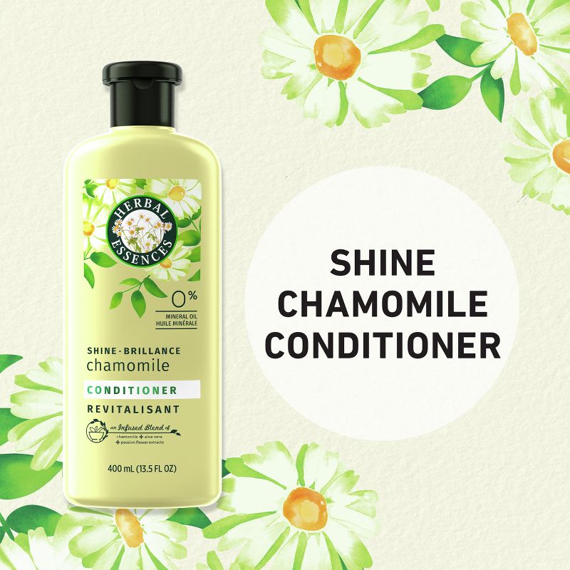 Herbal Essences Shine Conditioner with Chamomile Aloe Vera & Passion Flower Extracts, 4 of 11