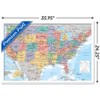 Trends International USA Map 2023 Framed Wall Poster Prints - 3 of 4